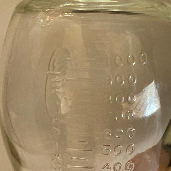 Vintage glass apothecary measure - Picture 6 of 6